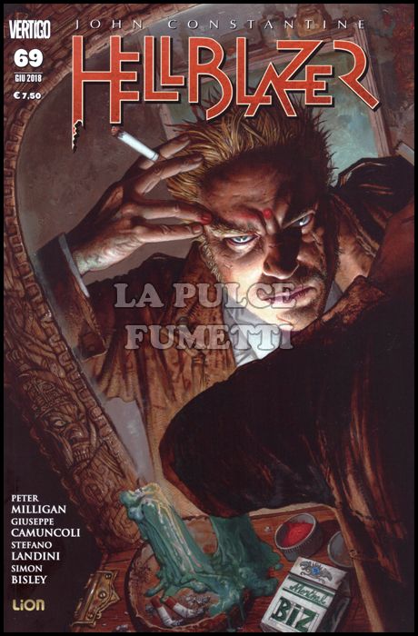 VERTIGO MONTHLY #    73 - HELLBLAZER 69